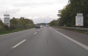 Autobahn Rheinbrcke Duisburg Neuenkamp A40 Vollsperrung Verkehrsfreigabe 37